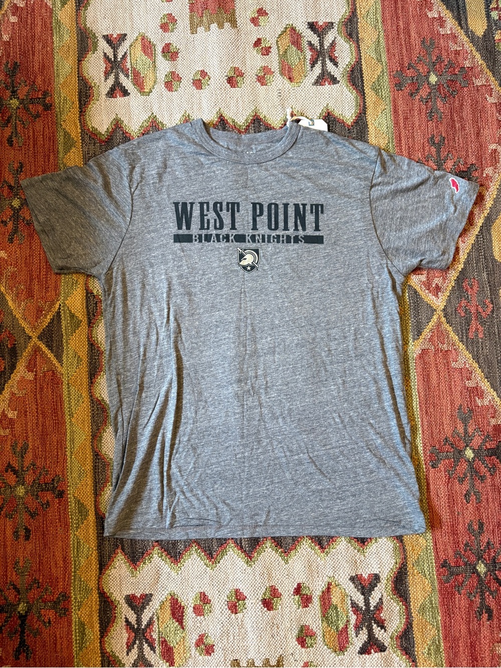 League Grey West Point Black Knights Graphic Tee